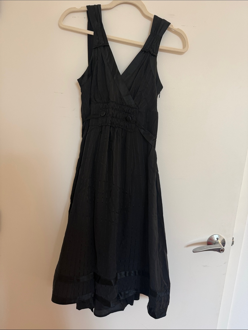 Black Tuxedo Midi Dress ASO Rory Gilmore